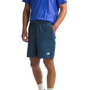 The North Face Mens Medium Shady Blue Action Shorts 2.0 Active Performance O5-14